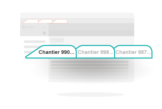 onglets chanties