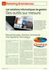 Stores et Fermetures- Les solutions de gestion des outils sur mesure